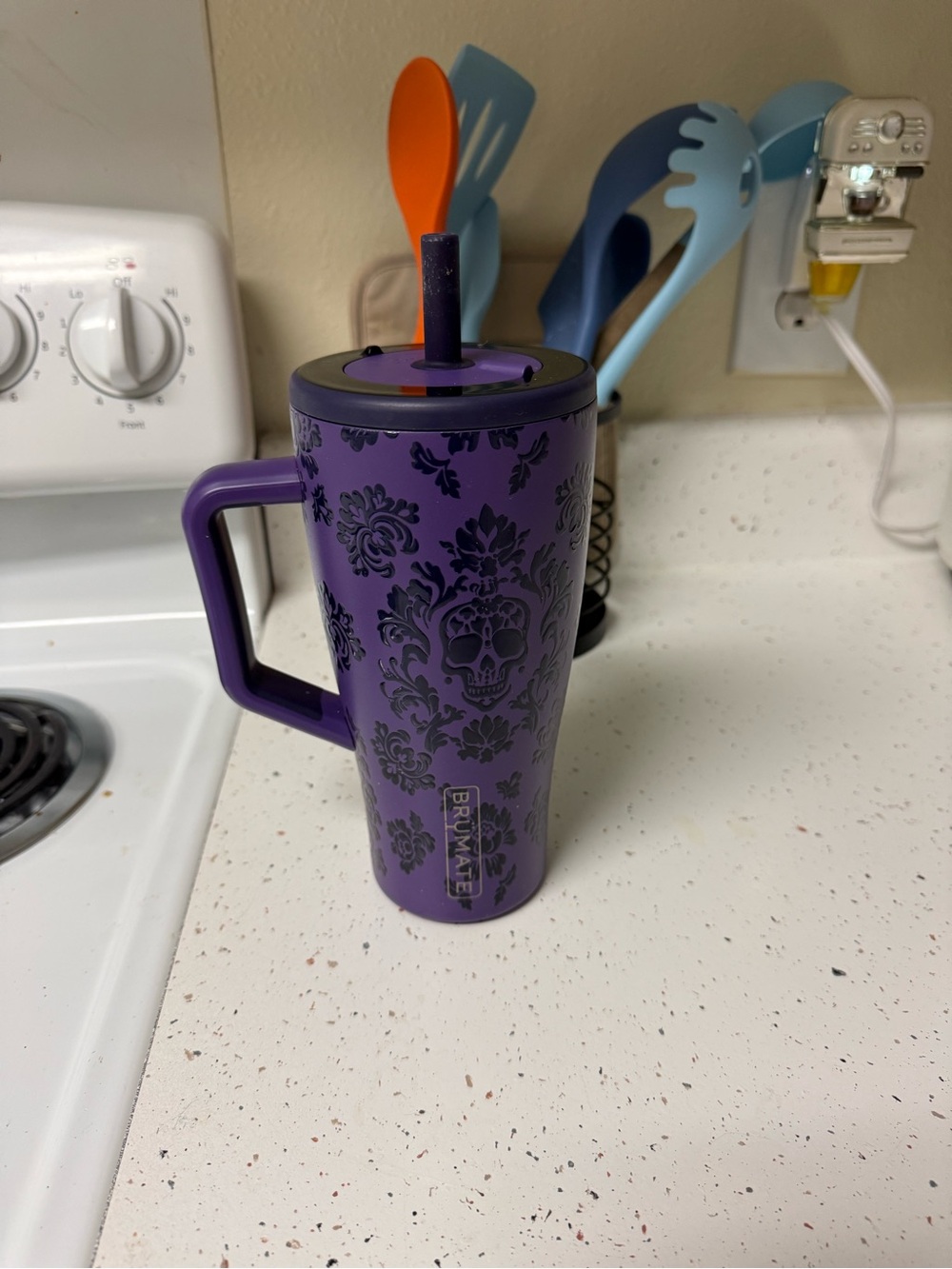 Purple skull brumate